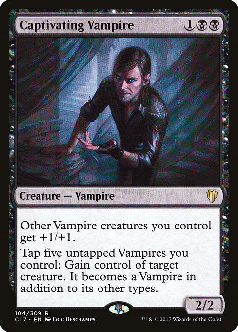Captivating Vampire [Commander 2017] | Galactic Gamez