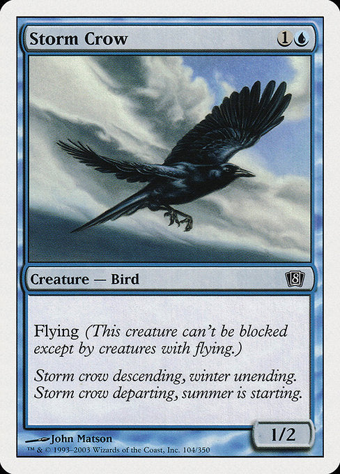 Storm Crow [Eighth Edition] | Galactic Gamez