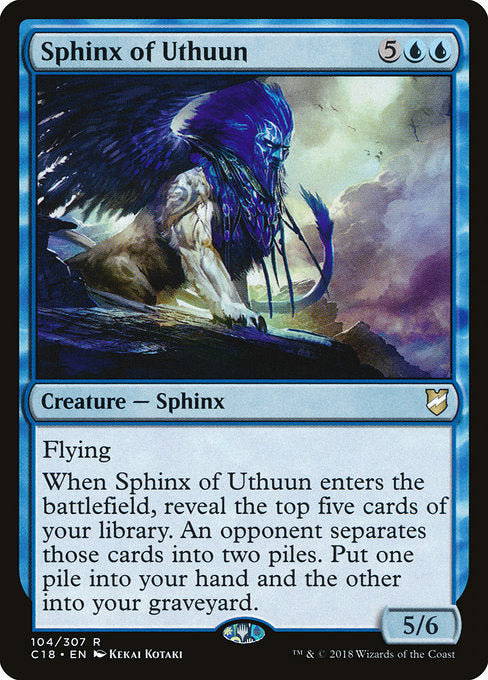 Sphinx of Uthuun [Commander 2018] | Galactic Gamez