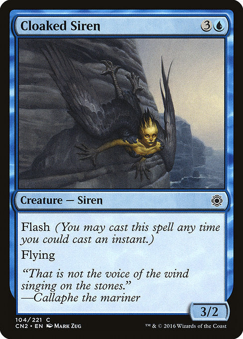 Cloaked Siren [Conspiracy: Take the Crown] | Galactic Gamez