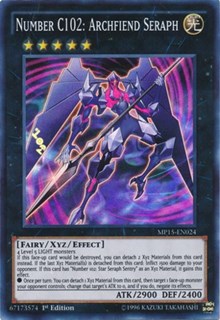 Number C102: Archfiend Seraph [MP15-EN024] Super Rare | Galactic Gamez