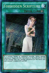 Forbidden Scripture [MP15-EN038] Secret Rare | Galactic Gamez