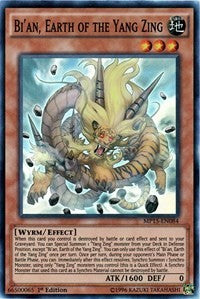 Bi'an, Earth of the Yang Zing [MP15-EN084] Super Rare | Galactic Gamez