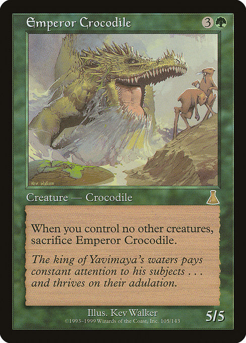 Emperor Crocodile [Urza's Destiny] | Galactic Gamez