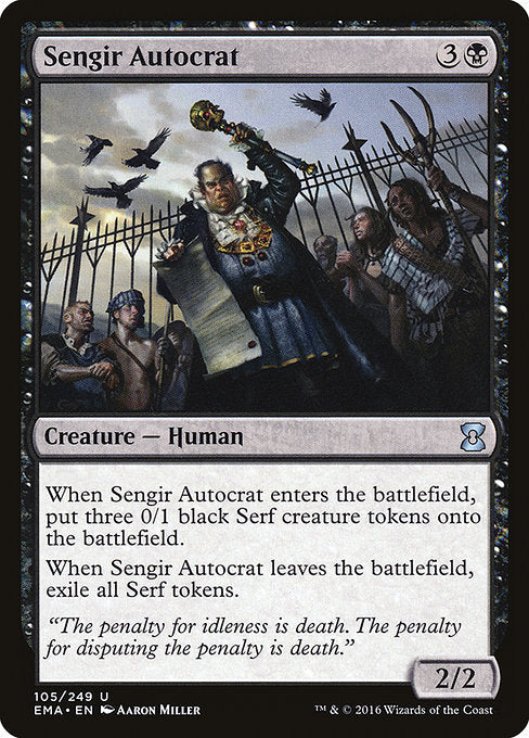Sengir Autocrat [Eternal Masters] | Galactic Gamez