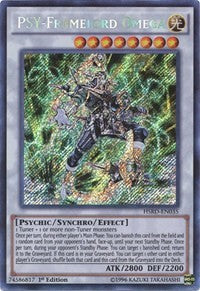 PSY-Framelord Omega [HSRD-EN035] Secret Rare | Galactic Gamez