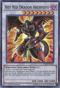 Hot Red Dragon Archfiend [HSRD-EN040] Super Rare | Galactic Gamez