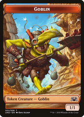 Goblin // Giant Teddy Bear Double-sided Token [Unsanctioned Tokens] | Galactic Gamez