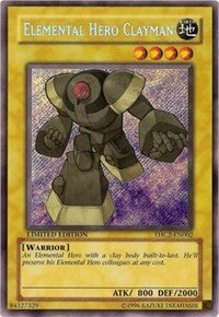 Elemental HERO Clayman [EHC2-EN002] Secret Rare | Galactic Gamez