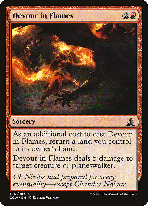 Devour in Flames [Oath of the Gatewatch] | Galactic Gamez