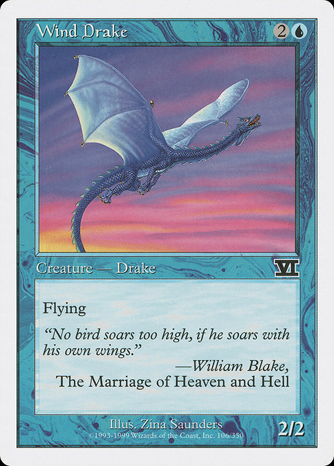 Wind Drake [Classic Sixth Edition] | Galactic Gamez