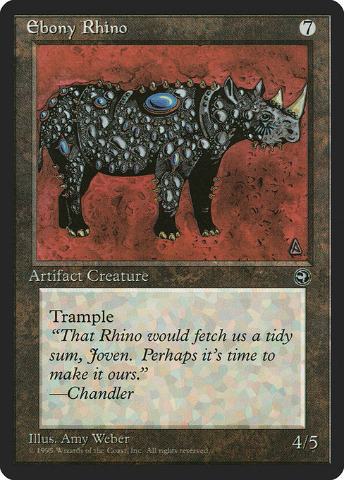 Ebony Rhino [Homelands] | Galactic Gamez