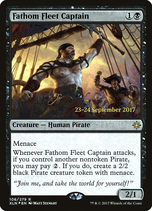 Fathom Fleet Captain [Ixalan Promos] | Galactic Gamez