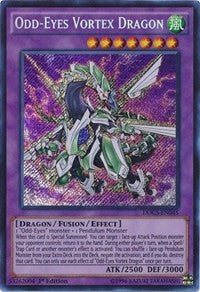 Odd-Eyes Vortex Dragon [DOCS-EN045] Secret Rare | Galactic Gamez