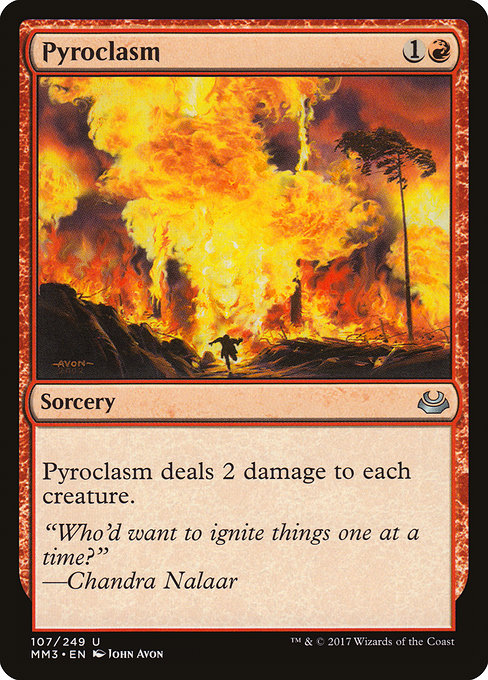 Pyroclasm [Modern Masters 2017] | Galactic Gamez