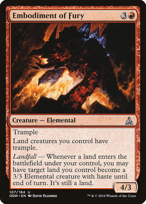 Embodiment of Fury [Oath of the Gatewatch] | Galactic Gamez