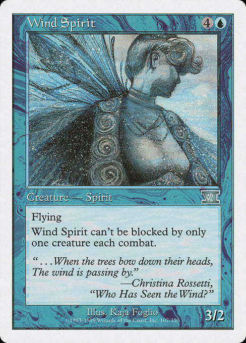 Wind Spirit [Classic Sixth Edition] | Galactic Gamez
