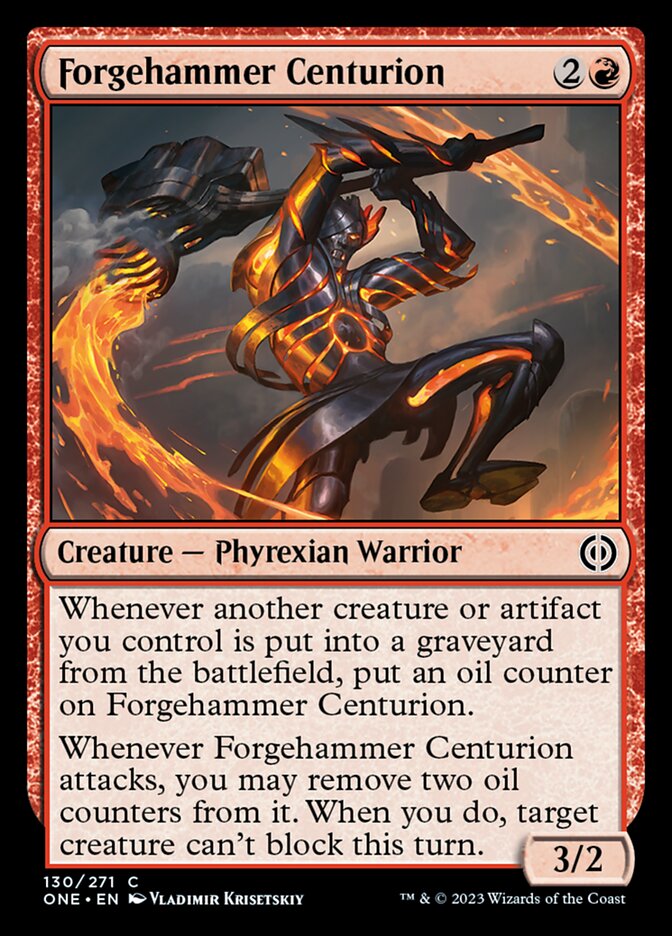 Forgehammer Centurion [Phyrexia: All Will Be One] | Galactic Gamez