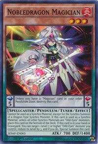 Nobledragon Magician [SDMP-EN003] Super Rare | Galactic Gamez