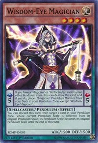 Wisdom-Eye Magician [SDMP-EN005] Super Rare | Galactic Gamez