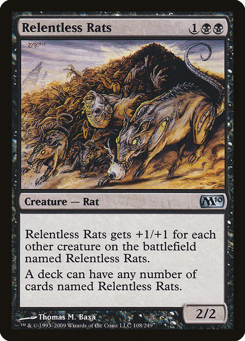 Relentless Rats [Magic 2010] | Galactic Gamez