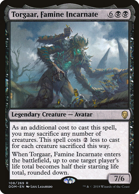 Torgaar, Famine Incarnate [Dominaria] | Galactic Gamez