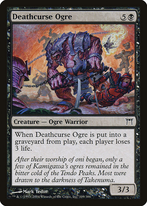 Deathcurse Ogre [Champions of Kamigawa] | Galactic Gamez