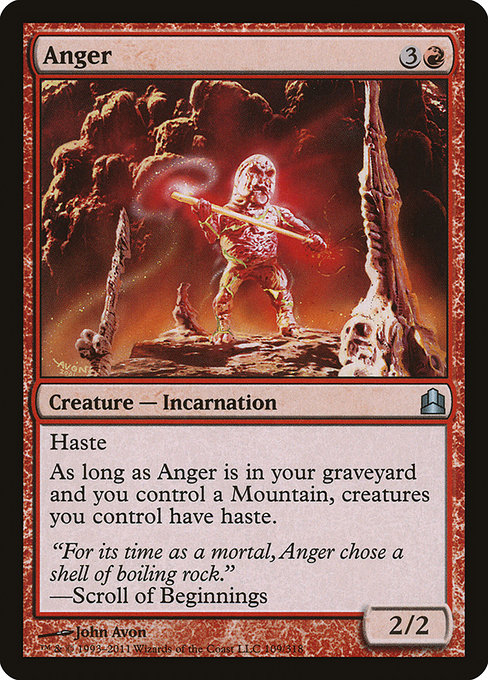 Anger [Commander 2011] | Galactic Gamez