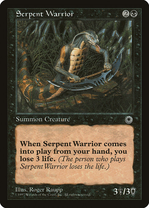 Serpent Warrior [Portal] | Galactic Gamez