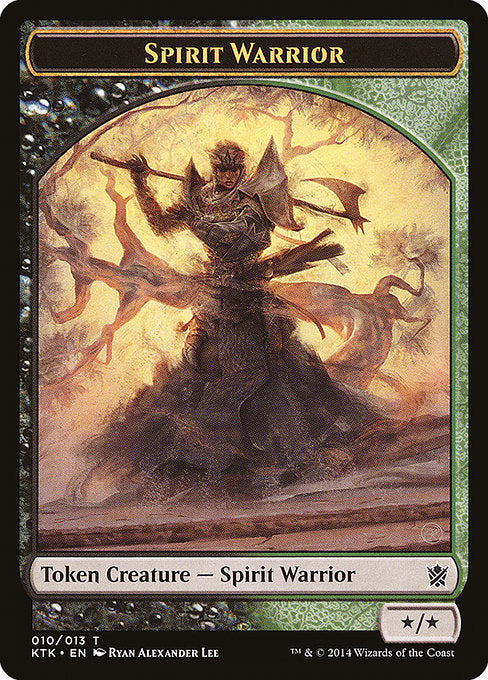 Spirit Warrior [Khans of Tarkir Tokens] | Galactic Gamez