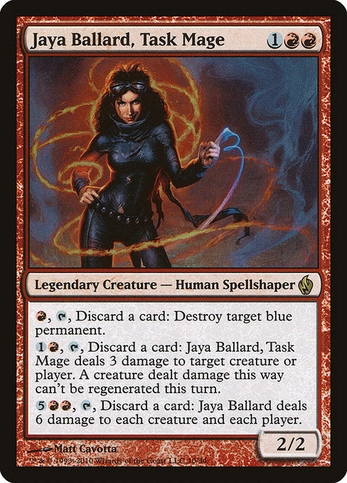 Jaya Ballard, Task Mage [Premium Deck Series: Fire and Lightning] | Galactic Gamez