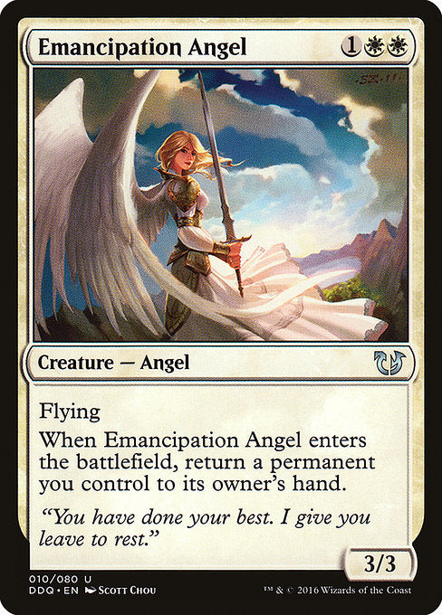 Emancipation Angel [Duel Decks: Blessed vs. Cursed] | Galactic Gamez