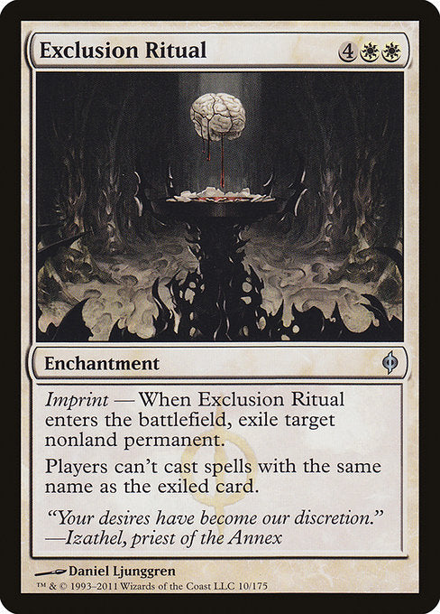 Exclusion Ritual [New Phyrexia] | Galactic Gamez