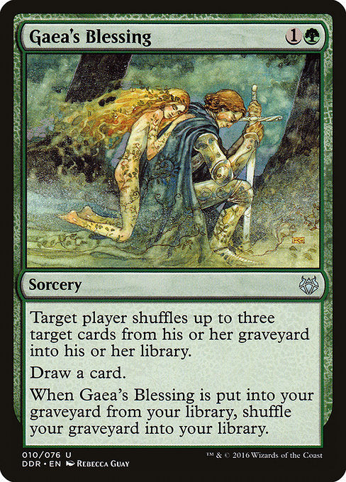 Gaea's Blessing [Duel Decks: Nissa vs. Ob Nixilis] | Galactic Gamez