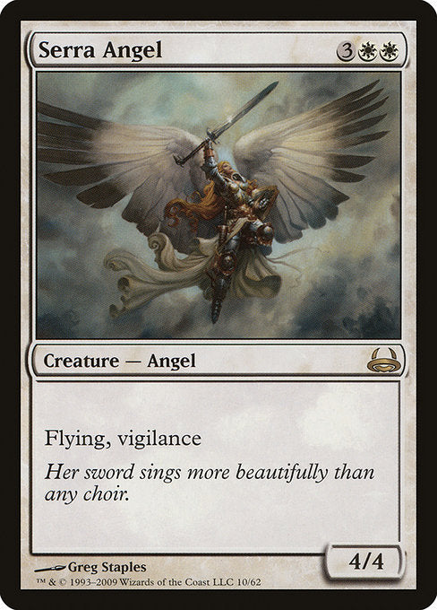 Serra Angel [Duel Decks: Divine vs. Demonic] | Galactic Gamez