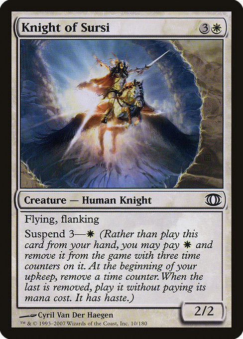 Knight of Sursi [Future Sight] | Galactic Gamez