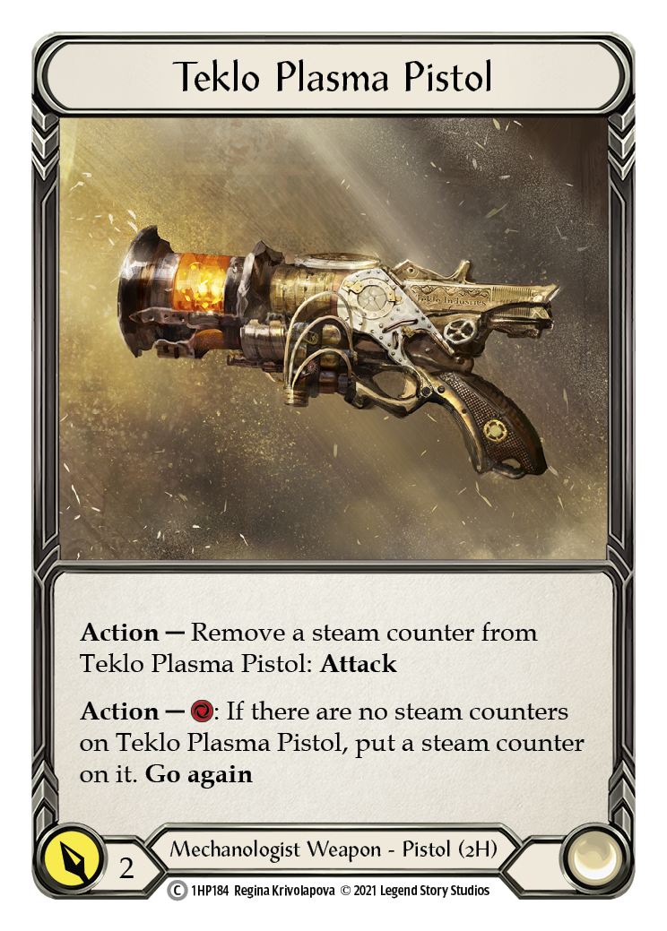 Teklo Plasma Pistol [1HP184] | Galactic Gamez