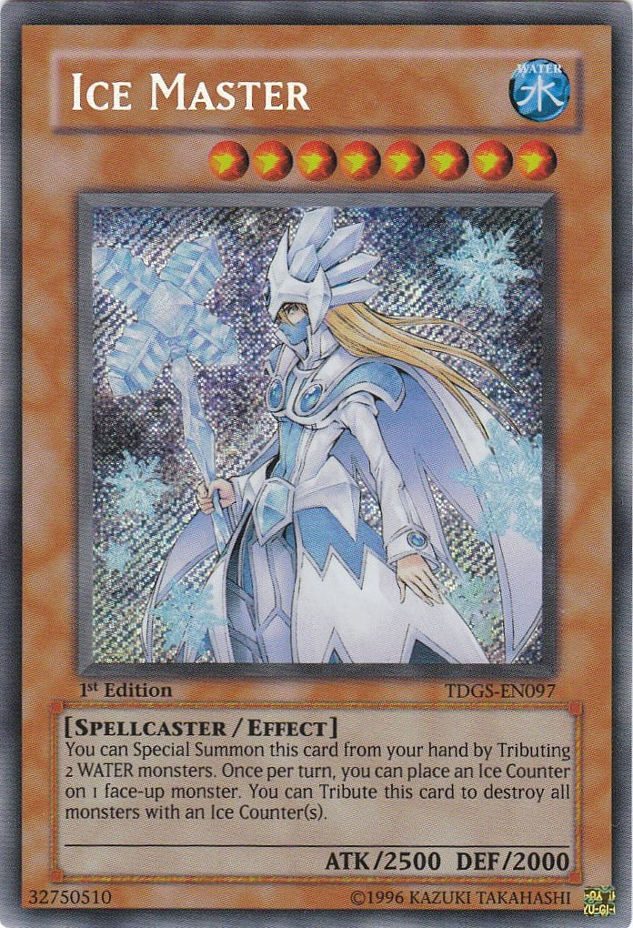 Ice Master [TDGS-EN097] Secret Rare | Galactic Gamez