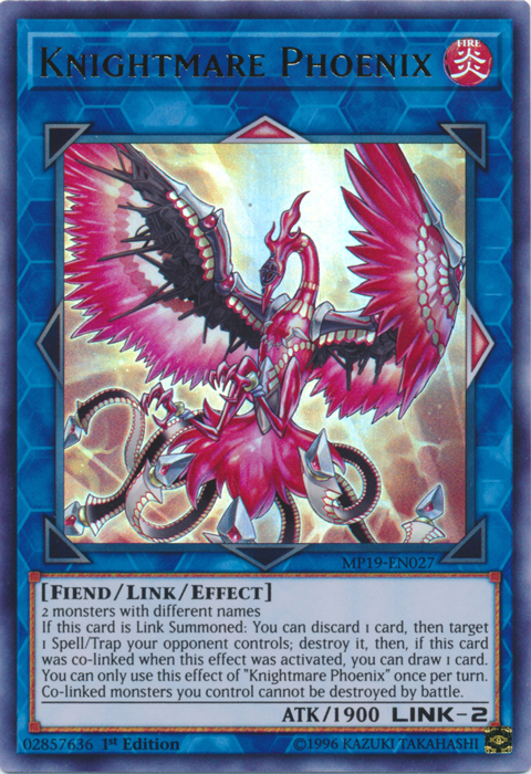 Knightmare Phoenix [MP19-EN027] Ultra Rare | Galactic Gamez