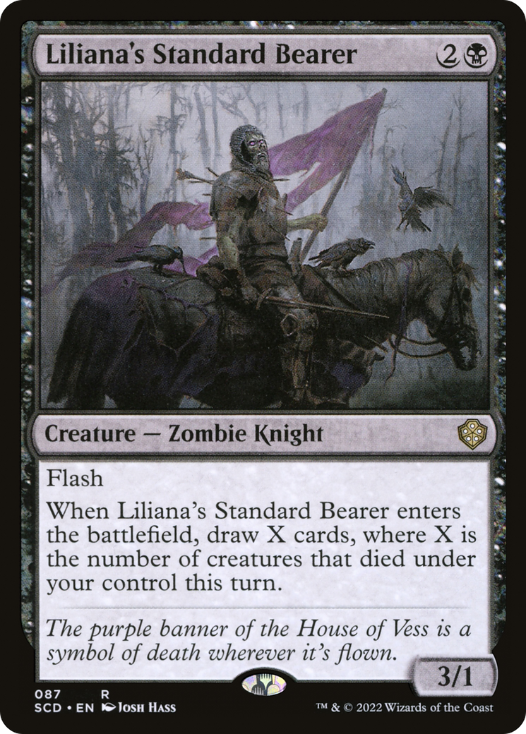 Liliana's Standard Bearer [Starter Commander Decks] | Galactic Gamez