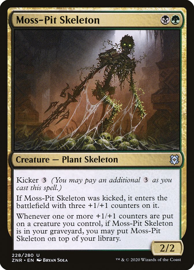 Moss-Pit Skeleton [Zendikar Rising] | Galactic Gamez