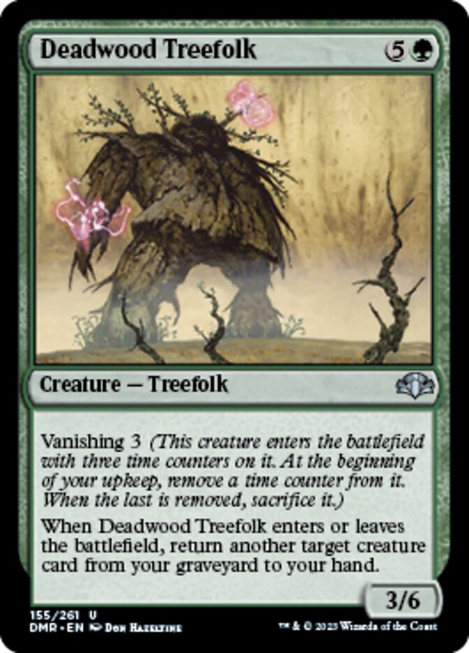 Deadwood Treefolk [Dominaria Remastered] | Galactic Gamez