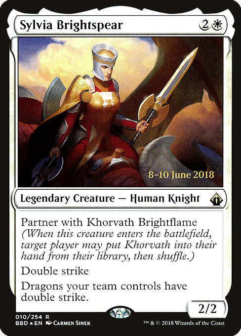 Sylvia Brightspear [Battlebond Promos] | Galactic Gamez