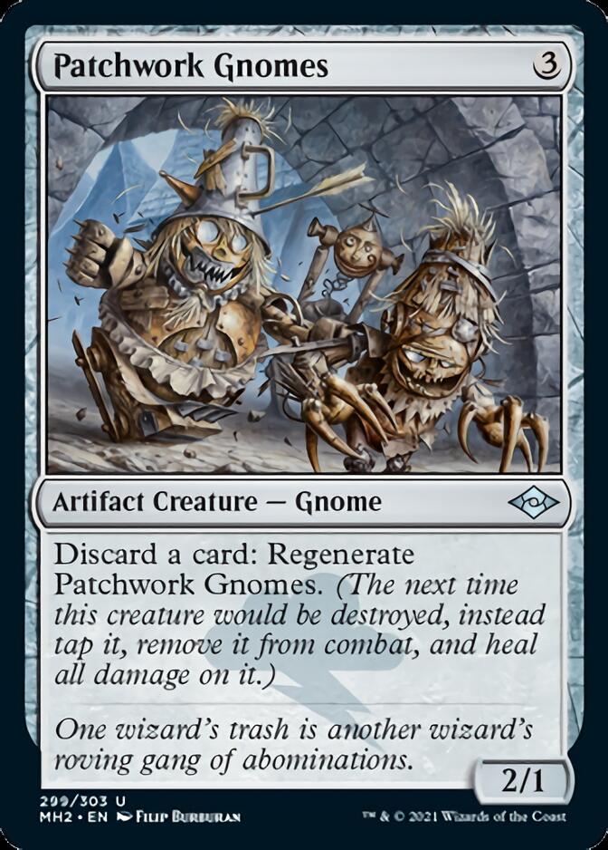 Patchwork Gnomes (Foil Etched) [Modern Horizons 2] | Galactic Gamez