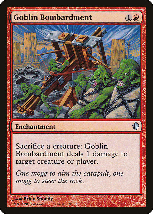 Goblin Bombardment [Commander 2013] | Galactic Gamez