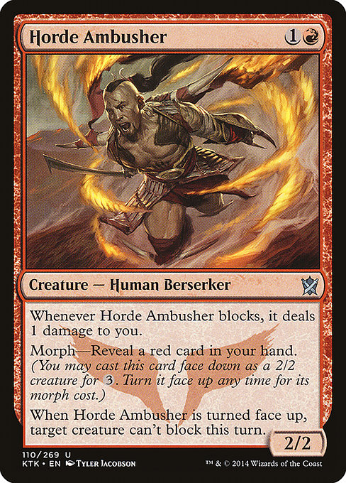 Horde Ambusher [Khans of Tarkir] | Galactic Gamez