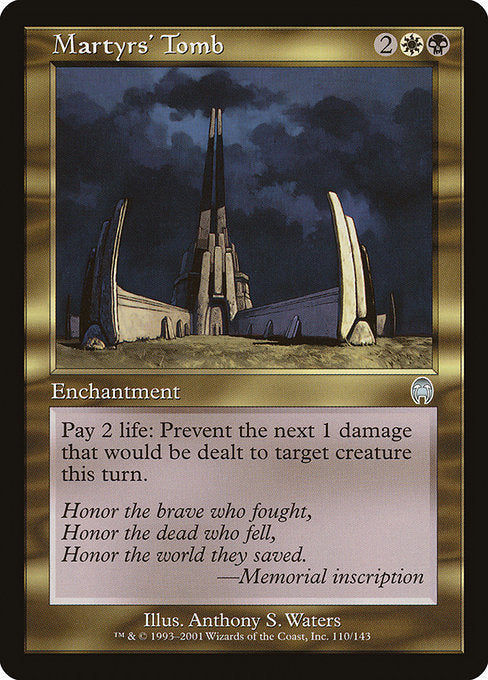 Martyrs' Tomb [Apocalypse] | Galactic Gamez
