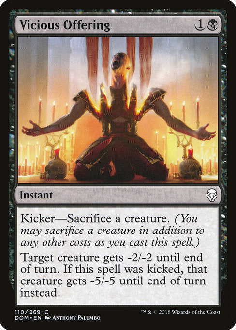 Vicious Offering [Dominaria] | Galactic Gamez
