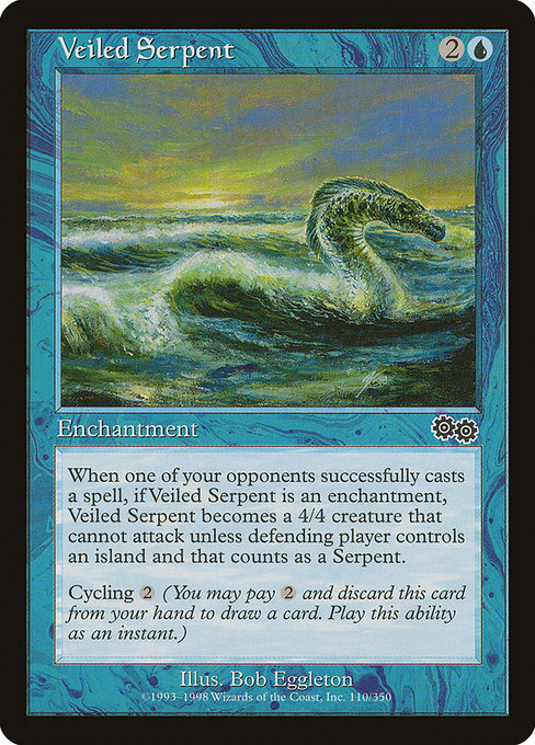 Veiled Serpent [Urza's Saga] | Galactic Gamez