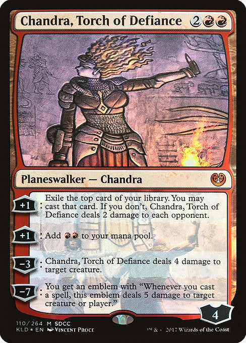 Chandra, Torch of Defiance [San Diego Comic-Con 2017] | Galactic Gamez